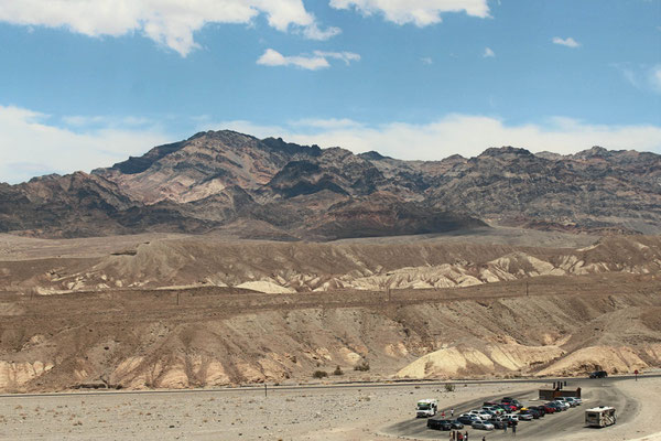 ZABRISKIE POINT DEATH VALLEY NP CALIFORNIE