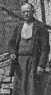Foto von Mörder Andreas Gruber auf Hinterkaiefck um 1900