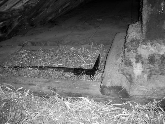 (Replica) If Hinterkaifecker farm had not been demolished, the murder weapon would never have been found