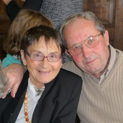 2009 - Françoise et Alphonse ROBERT aux 80 ans d'Alphonse