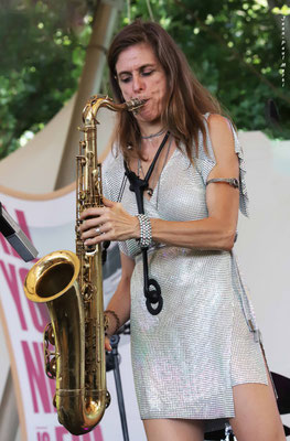 Muriel Grossmann,  Paris Jazz festival . September 4th, 2022.