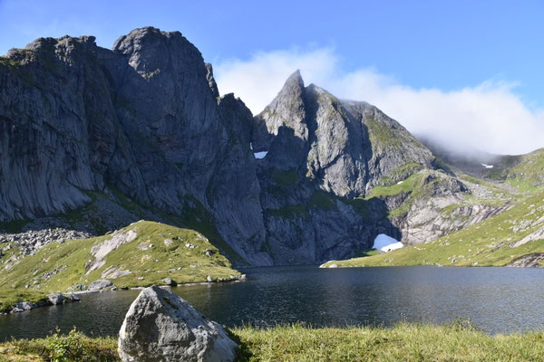 Austerdalsvattnet mit Munken
