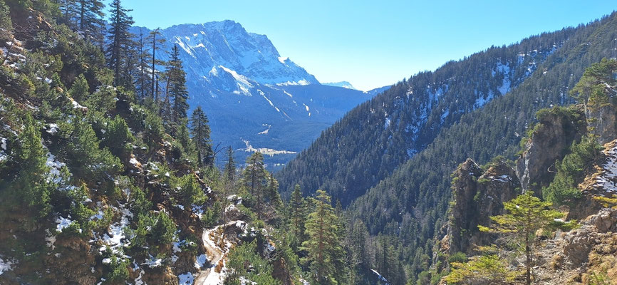 Zugspitze von der Gelben Wand