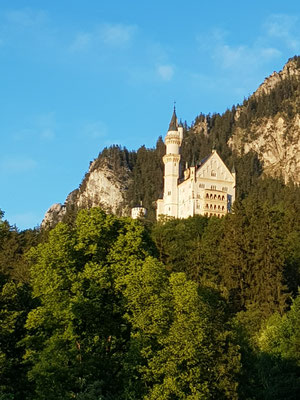 Blick vom Hotel nach Neuschwanstein