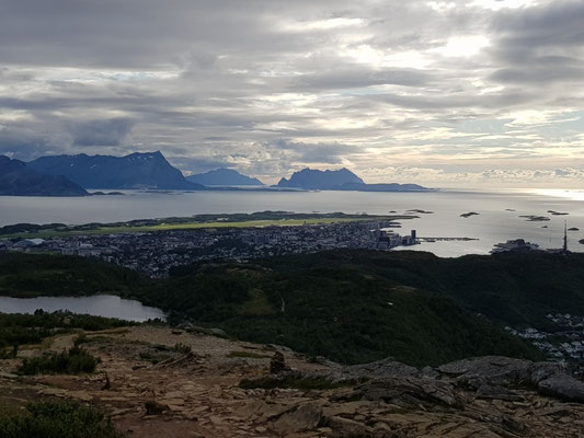 Blick auf Bodø 