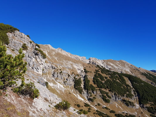 Der Geierkopfgrat vom Kreuzljoch