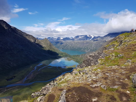övre Leirungen und Gjende