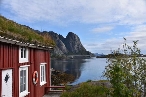 Blick nach Nordosten Richtung Flakstad.
