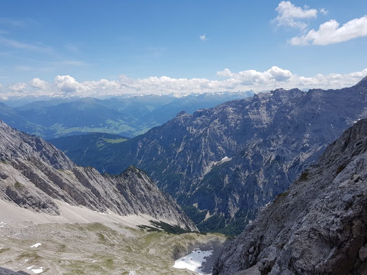 Blick ins Vomper Loch