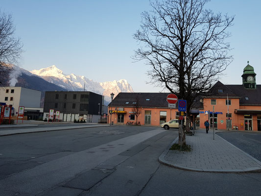 Garmischer Bahnhofsvorplatz
