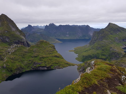 Litlforsvatnet und Forsfjorden