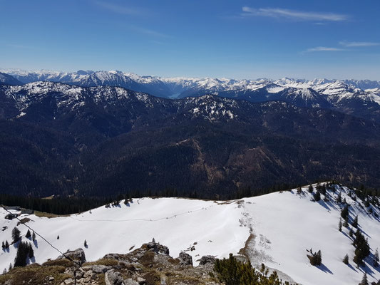 Blick vom Roßstein zum Achensee