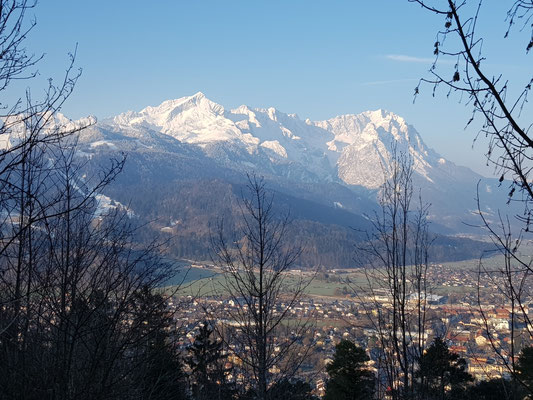 Alpspitze und Zugspitze
