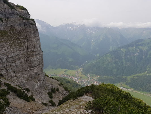 Rückblick auf den Aufstieg