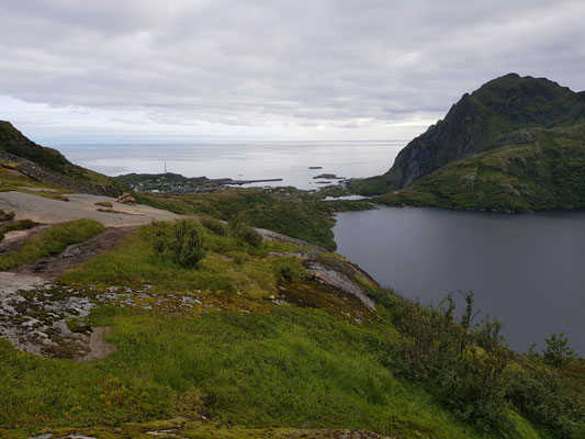 Blick Richtung Sørvågen