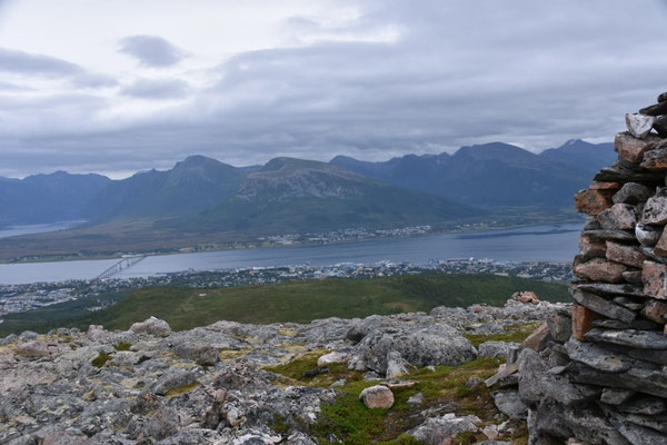 Blick auf Sortland