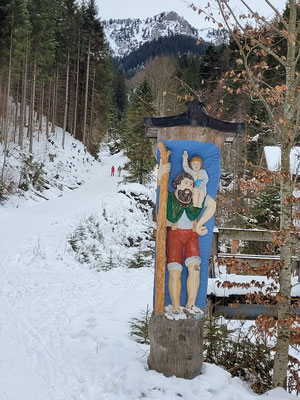 Ist Christopherus auch der SChutzheilige für Rodler