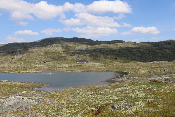 Die Hütte ist in Sicht