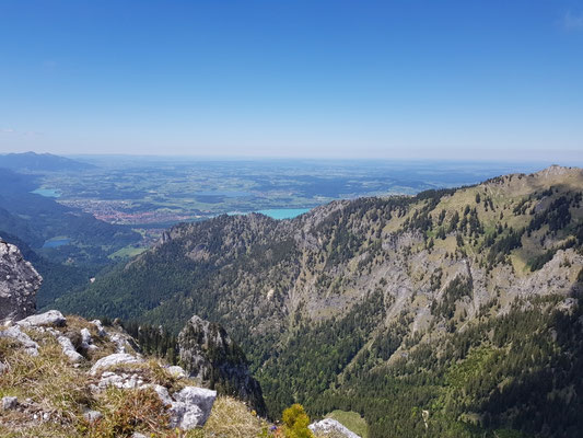 Blick Richtung Füssen
