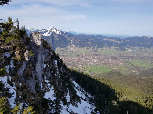 Der Geierstein ist durchaus felsig