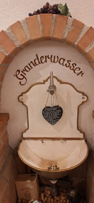 Wasserzapfstelle im Hotel 