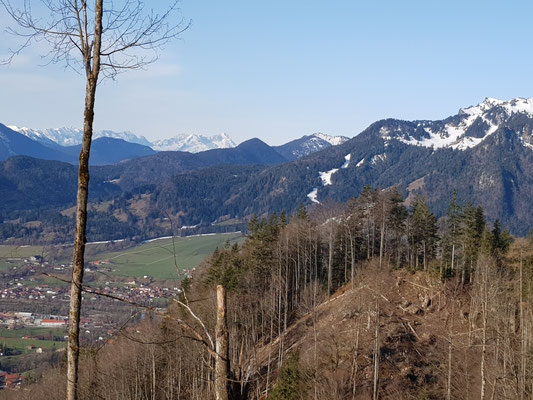 und bis zum Wetterstein