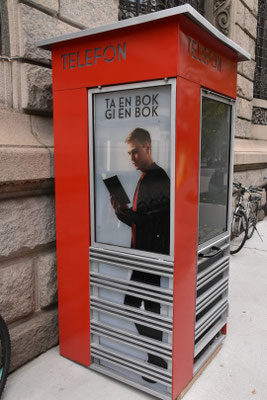Büchertauschkabine