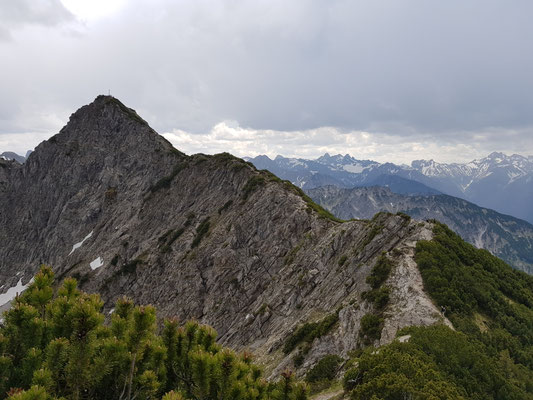 Rückblick auf das Gaisalphorn