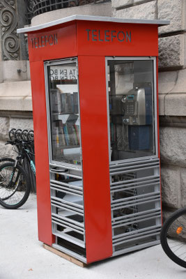 Büchertauschkabine