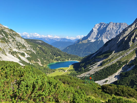 Seebensee von der Coburger Hütte