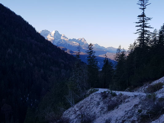 Hochblassen, Alpspitze und Zugspitze