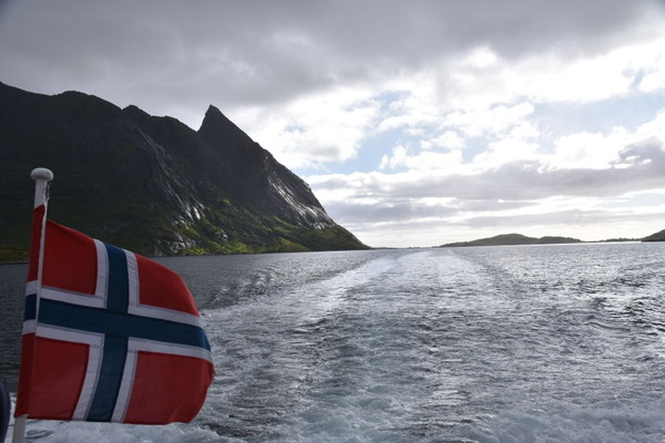 Auf dem Reinefjorden