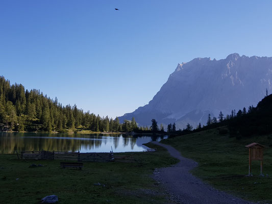 Seebensee mit Zugspitze