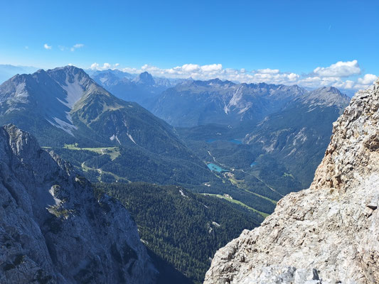 Blick auf  Biberwier