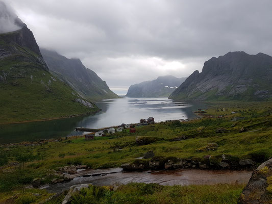 Kjerkfjorden vom Pass