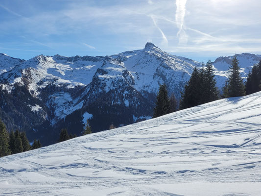 Blick übers Südtiroler Wipptal