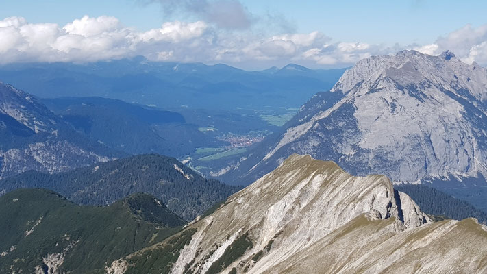 und Richtung Mittenwald