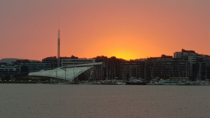 Abend am Oslofjord