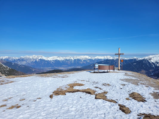 Blasergipfel, Blick nach Norden