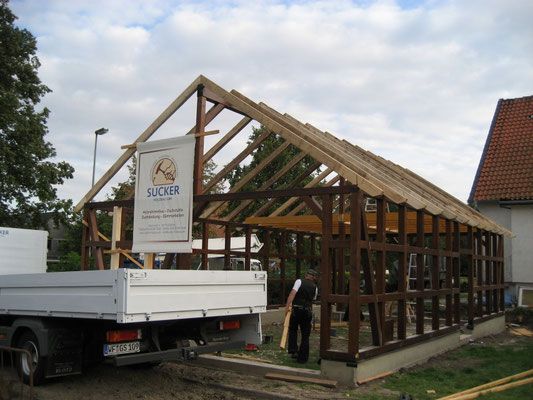 Holzständer- und Fachwerkbauten