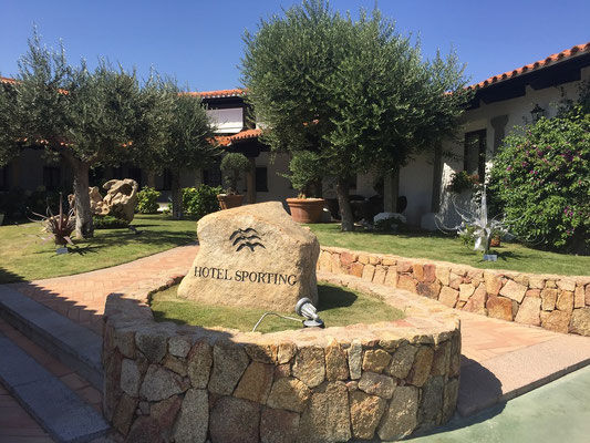 AGAVE SCULPTURES 2017, cuatro de mis Agaves forman parte de la Fundacion Hrusca y se encuentran en el Hotel Sporting en Porto Rotondo, Cerdena.