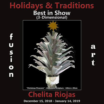 1° Premio assoluto nella categoria 3D nel concorso "Holidays & Traditions" a Palm Springs, USA 2018