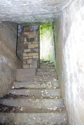Treppengang mit Schikane