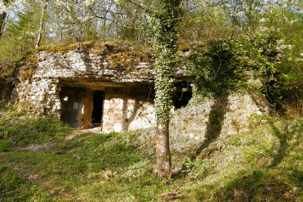 ...den Abri auf dem Weg zum Fort Vaux einzunehmen