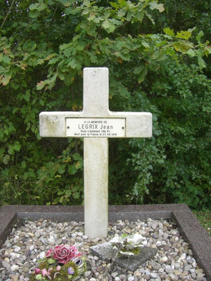 Grab des Leutnant Legris