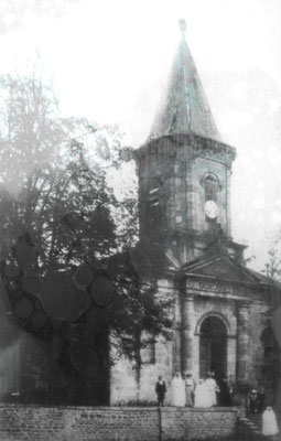 ehemalige Dorfkirche vor dem Krieg