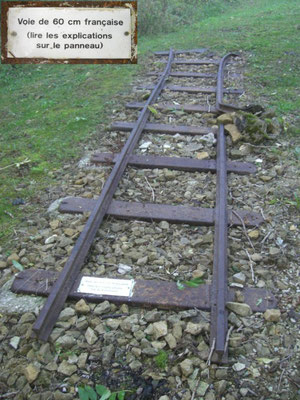 französische 60cm Schiene