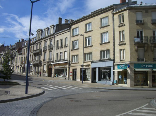Blick in die Rue Saint-Pierre