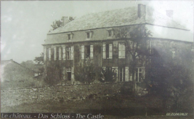 Das Schloss vor der Zerstörung