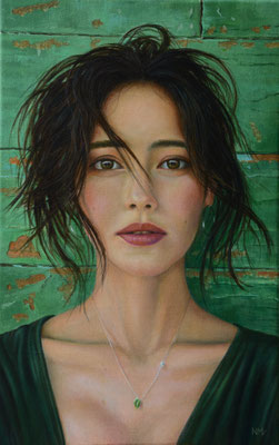 Harmony in Green // oil on canvas